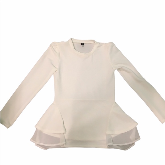 White Blouse/Shirt - Picture 1 of 3